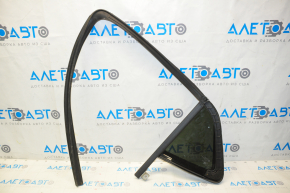 Door glass triangle with seal rear right Buick Encore 13-19 rubbed chrome