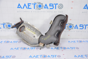 Exhaust manifold rear with catalytic converter Lexus RX350 10-15
