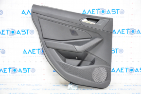 Door trim card rear left VW Jetta 19- leather black, scratches