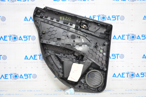 Door trim card rear right VW Jetta 19- leather black, broken crepe