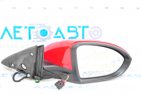 Side mirror right VW Jetta 19- 3 pins, red