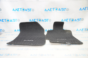 A set of floor mats for the Subaru Outback 15-15, black, dry-cleanable