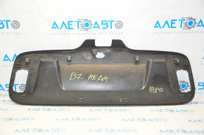 VW Passat B7 12-15 USA trunk lid trim, black, scratches, broken fastener, without plugs