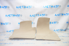Set of floor mats VW Jetta 11-18 USA rag beige, for dry cleaning