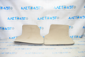 Set of floor mats VW Jetta 11-18 USA rag beige, for dry cleaning