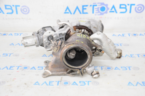 Turbine assembly with manifold and cooling pipes VW Passat b7 12-15 USA 1.8T 89k