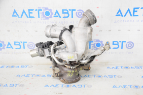 Turbine assembly with manifold and cooling pipes VW Passat b7 12-15 USA 1.8T 89k