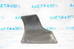 Floor mat front right VW Jetta 11-18 USA rubber black