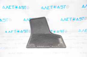 Floor mat front right VW Jetta 11-18 USA rubber black