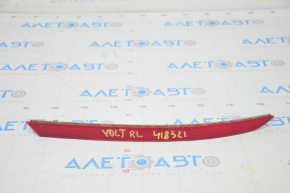 Reflector rear bumper left Chevrolet Volt 11-15 breakage krep