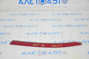 Reflector rear bumper right Chevrolet Volt 11-15 breakage crease