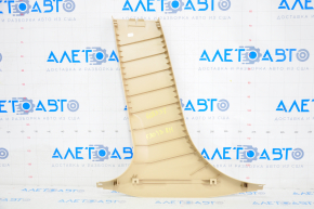 Center pillar trim lower right BMW 3 F30 12-18 beige, scratches
