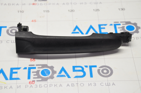 Door handle outer rear right Nissan Versa 12-19 usa structure black