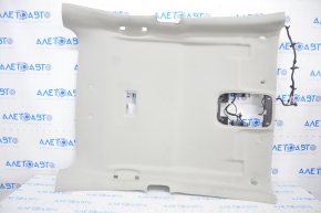 Ceiling trim Chevrolet Volt 11-15 gray without sunroof, creases