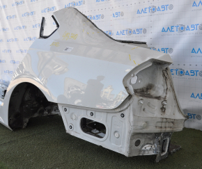 Quarter wing rear left VW Passat b7 12-15 USA white, dented