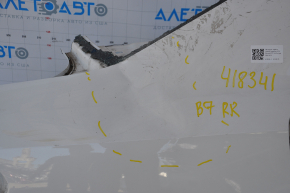 Quarter wing rear right VW Passat b7 12-15 USA white, dented