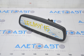 Subaru Legacy 15-18 black interior mirror with auto-dimming, controls, and compass