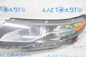 Headlight front left bare Chevrolet Volt 11-15 sand, for polishing