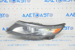 Headlight front left bare Chevrolet Volt 11-15 sand, for polishing