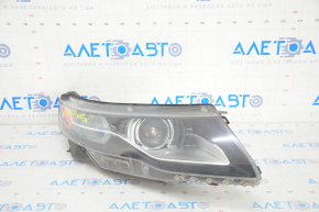 Headlight front right bare Chevrolet Volt 11-15 sand, for polishing