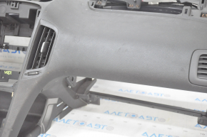 Torpedo front panel without AIRBAG Chevrolet Volt 11-15 black without pad on the cushion, graphite pad on the instrument panel, worn