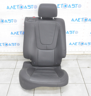 Rear row of seats 2 row right Chevrolet Volt 11-15 leather black