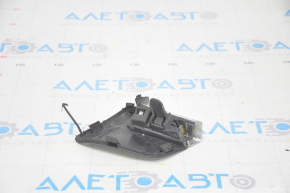 Front bumper plug with chrome right Lexus RX350 RX450h 13-15 rest, sand on chrome, scratch