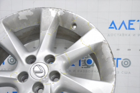 Wheel disk R19 5x114.3 Lexus RX350 10-15 curb, varnish peeled off