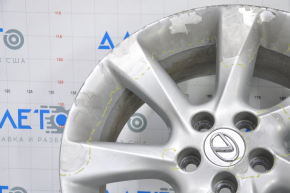 Wheel disk R19 5x114.3 Lexus RX350 10-15 curb, varnish peeled off