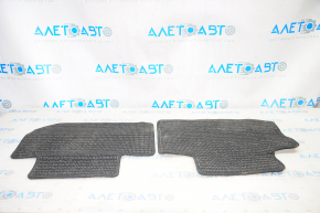Set of floor mats for Subaru Forester 16-18 SJ cloth black, for dry cleaning