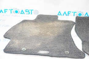 Set of floor mats for Subaru Forester 16-18 SJ cloth black, for dry cleaning