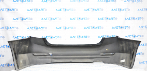 Bare rear bumper BMW 3 F30 12-15 without parking sensors, scratches, cracked