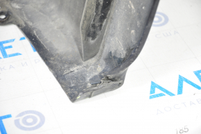 Bare rear bumper BMW 3 F30 12-15 without parking sensors, scratches, cracked