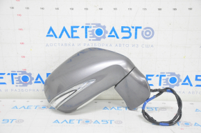 Side mirror right Lexus RX350 RX450h 10-15 15 pins, auto-dimming, turn signal, backlight, graphite