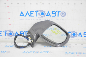 Side mirror right Lexus RX350 RX450h 10-15 15 pins, auto-dimming, turn signal, backlight, graphite