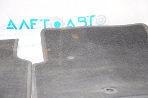Acura ILX 13 Carpet Set - Black Cloth, Dry Cleanable