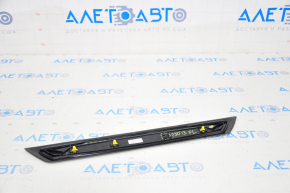 Door sill trim front left outer BMW 3 F30 12-18 black, broken fastener