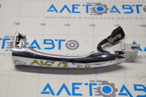 Door handle outer front right Nissan Maxima A36 16-23 chrome keyless