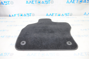 Floor mat front left VW Jetta 19- cloth black, not