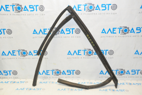 Upper rear right door molding for Ford Fusion mk5 13-16 matte with glass seal