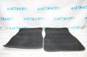 Set of floor mats for Chevrolet Malibu 16-24 cloth black
