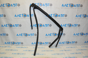Upper rear left door molding Ford Escape MK4 20-23 matte, with glass seal