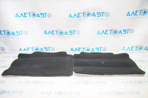 Set of mats Toyota Camry v55 15-16 usa rag black, burnt, for dry cleaning