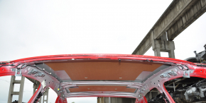 Metal roof VW Jetta 19 - without sunroof, on the body