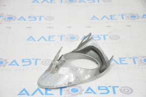 Left fog light frame Lexus RX350 RX450h 13-15 rest, chrome, sand