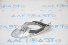Fog light frame right Lexus RX350 RX450h 13-15 rest, chrome, sand