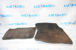 Floor mats set Ford Fusion mk5 13-20 cloth black, faded