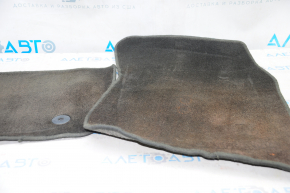 Floor mats set Ford Fusion mk5 13-20 cloth black, faded