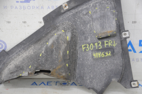 Front right mudguard lower part BMW 3 F30 12-18 worn