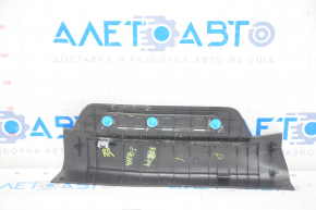 Door sill trim rear right Lexus RX350 RX450h 10-15 black, worn, chrome peeled